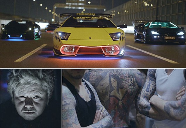 Geng Mobil Lamborghini a la Yakuza di Jepang